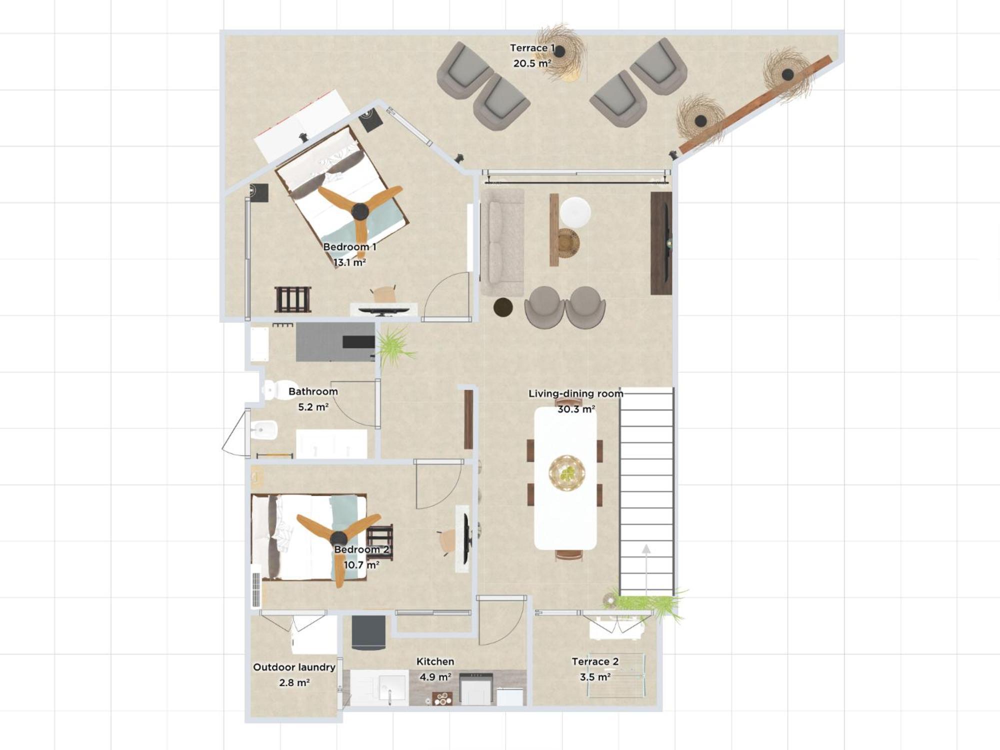 Apartamento Las Brisas La Venteta Exteriör bild